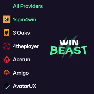 WinBeast Game Providers